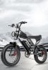 Off-road Electric Bike 1000W 20ah Black