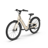 Electric Bike w/ 40 Miles Max Operating Range and 25 mph Max Speed - Desert Sand