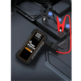 20000mAh 12V Car Battery Jump Starter 4000 Peak Amp USB Fast Charging LED Light 3.54*1.8*7.84 in