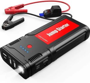 DBPOWER 2500A 21800mAh Portable Car Jump Starter- for up to 8.0L Gasoline/6.5L Diesel Engines, Portable 12V Auto Battery Booster, Power Pack