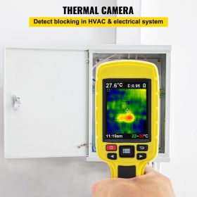 VEVOR Thermal Imaging Camera, 60x60 (3600 Pixels) IR Resolution Infrared Camera with 2.8" Color Display Screen, Built-in SD Card and Li-ion Battery