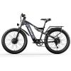 GUNAI GN68 Dual Motor Electric Bike for Adult 26Inch Mountain Ebike with 2000W Motor and 48V 17.5AH Samsung Battery