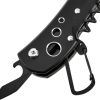 15-in-1 Stainless Steel Multitool Pocket Knife Safety Lock With Nylon Sheath For Outdoor Emergency Survival