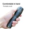 A100 Outdoor LED Rechargeable Zoom Mini Power Torch Flashlight T6