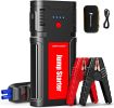 DBPOWER 2500A 21800mAh Portable Car Jump Starter- for up to 8.0L Gasoline/6.5L Diesel Engines, Portable 12V Auto Battery Booster, Power Pack