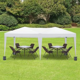 10'x20' Folding Canopy with 6 Removable Sidewalls Outdoor Event Shelter UPF 50+ Gazebo Portable Tents for Parties Beach Camping Wedding EZ Pop Up Cano