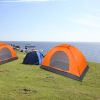 1-Person Waterproof Camping Dome Tent Automatic Pop Up Quick Shelter Outdoor Hiking Orange