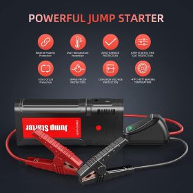 DBPOWER Car Battery Jump Starter 2500A 21800mAh - for up to 8.0L Gasoline/6.5L Diesel Engines, Portable 12V Auto Battery Booster, Power Pack