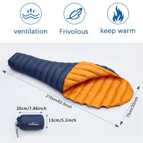 Kamperbox Ultra Light Down Sleeping Bag Outdoor Camping Sleeping Bag Warm Down Sleeping Bag Outdoor Camping Travel UL250