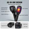 VEVOR Thermal Imaging Camera, 240x180 IR Resolution with 2MP Visual Camera, 20Hz Refresh Rate Infrared Camera with -4°F~1022°F Temperature Range