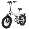 20 inch folding fat tires 500w motor suspension fork high speed dual-purpose mountain city land electric bike