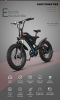 AOSTIRMOTOR Electric Bicycle 500W Motor 20" Fat Tire With 48V/15Ah Li-Battery S18-MINI New style