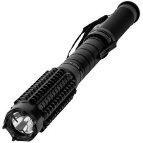 110,000,000 volt Bad Ass Metal Stun Baton and Flashlight