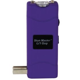 Lil Guy 60,000,000 volts Animal Print Stun Gun W/flashlight and Nylon Holster (Options: Purple)