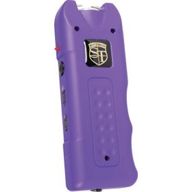 80,000,000 volt MultiGuard Stun Gun Alarm and Flashlight with Built in Charger (Options: Purple)