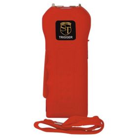 Trigger 75,000,000 Stun Gun Flashlight with Disable Pin. (Color: Red)