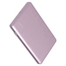 2 In 1 5000mAh MagSafe Wireless Power Bank PD20W Magnetic Fast Charger Portable Phone Charger Fit for IOS Phone 15 14 13 12 Series And More (Color: Pink)