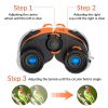 8X21 Children Telescope Binoculars Compact Shock Proof Kid Telescope For Bird Watching Tourism Camping Birthday Gift Toys