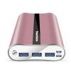 Portable Charger PowerMaster 20000mAh Power Bank Total 5.8A Output 3-USB Ports External Battery Pack