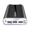 Portable Charger PowerMaster 20000mAh Power Bank Total 5.8A Output 3-USB Ports External Battery Pack