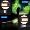 Mini Led Flashlight With Storage Box Portable Rechargeable Zoom Flashlight Waterproof Torch Lamp Lantern Camping Lights Outdoor