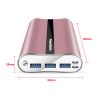 Portable Charger PowerMaster 20000mAh Power Bank Total 5.8A Output 3-USB Ports External Battery Pack