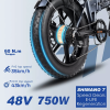 ENGWE EP-2PRO 48V13Ah 45km/h 20 Inch Fat Tire 750W Mountain Electric Bicycle