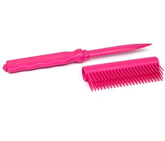 Plastic Brush Knife (Options: Pink Color)