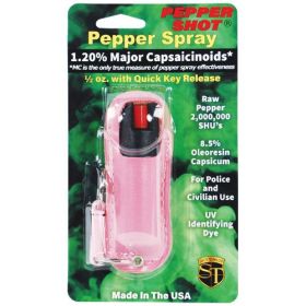 Pepper Shot 1.2% MC 1/2 oz Halo Holster (Options: Pink)