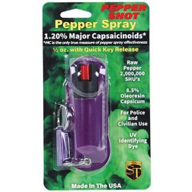 Pepper Shot 1.2% MC 1/2 oz Halo Holster (Options: Purple)