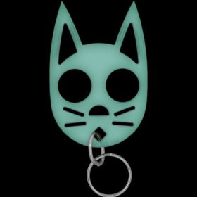 Cat Strike Self-Defense Keychain (Options: Glow in Dark)