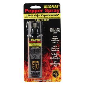 WildFire 1.4% MC 4 oz pepper spray (Options: Fogger)