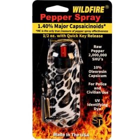 WildFire 1.4% MC 1/2 oz Halo Holster (Options: Leopard Black/White)