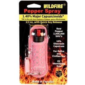 WildFire 1.4% MC 1/2 oz Halo Rhinestone Holster (Options: Pink)