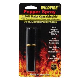 WildFire 1.4% MC Lipstick Pepper Spray (Options: Black)